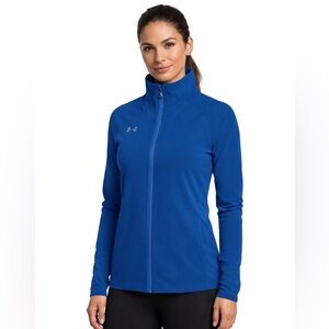 Under Armour Women's Full-Zip Training Jacket - Royal Blue